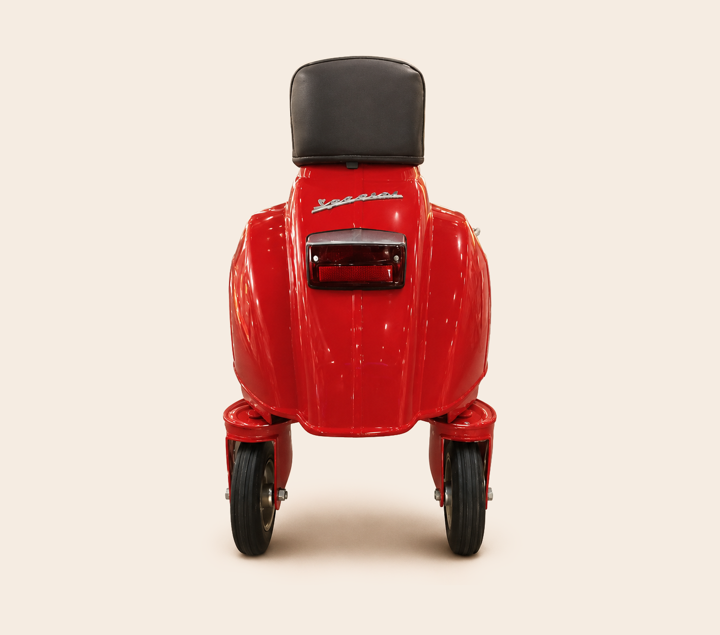 Vespa Wheeled Stool